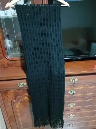 Pañuelo Pashmina Rojo y Azul