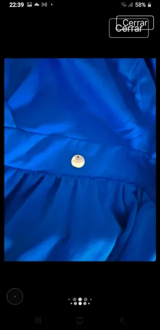 Vestido largo azul Masavi