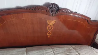 Dormitorio Luis XV caoba, ebanista profesional