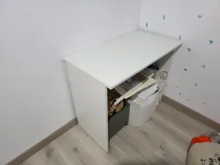Mesa escritorio blanco de madera