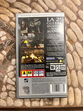 Medal of Honor Heroes 2 PSP Completo Español