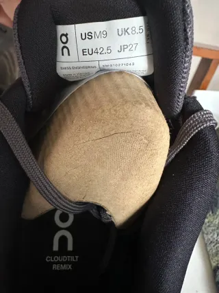 On Cloudtilt Remix Uomo Scarpe Taglia 42.5