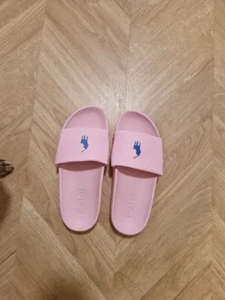 Chanclas Polo Ralph Lauren Rosas