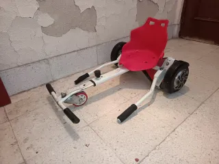 Hoverboard con Silla Roja mucho tiempo parado