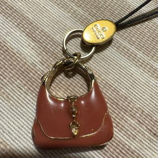 Charm Bolso Mini Gucci Dorado y Rojo