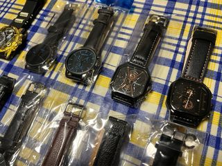 Set de Relojes de Pulsera (Acero, cuero, silicona)