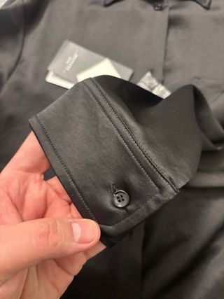 Camicia Max Mara Weekend raso nero L