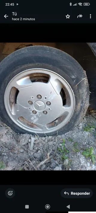 Llantas Mercedes 15 Pulgadas