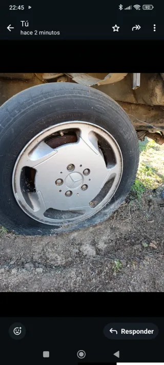 Llantas Mercedes 15 Pulgadas