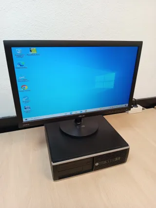 PC HP Torre y Monitor ASUS 24