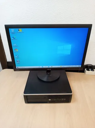 PC HP Torre y Monitor ASUS 24