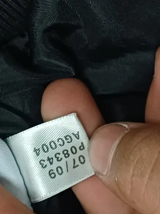 Chaqueta Adidas Negra vintage