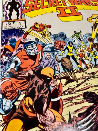 Lote 5 comics USA Secret Wars II 1985 1-2-4-5 y 6