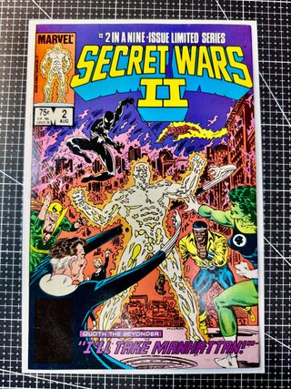 Lote 5 comics USA Secret Wars II 1985 1-2-4-5 y 6