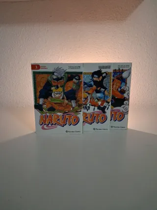 Pack 3 Primeros cómics Del manga Naruto