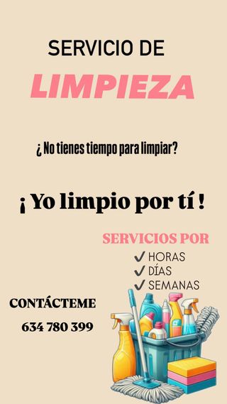 Servicio de limpieza