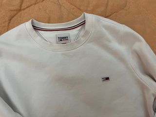 Sudadera Tommy Hilfiger Mujer Blanca