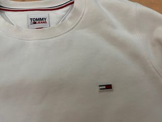 Sudadera Tommy Hilfiger Mujer Blanca