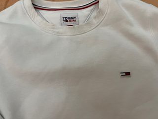 Sudadera Tommy Hilfiger Mujer Blanca