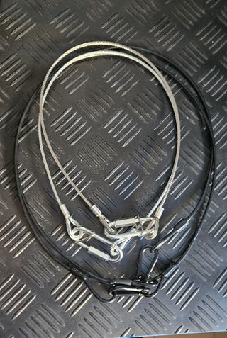 Pack 4 Eslingas seguridad para efectos iluminacion