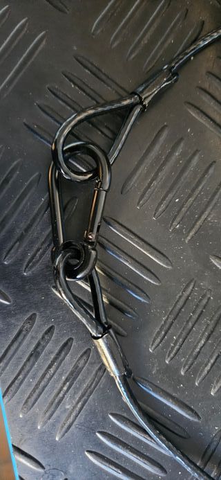 Pack 4 Eslingas seguridad para efectos iluminacion