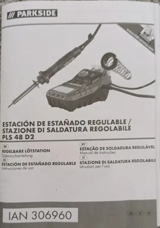 Soldador Parkside PLS 48 D2