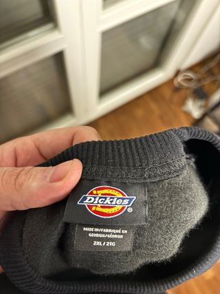 Felpa Dickies XXL Nera Nuova