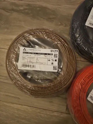 Cavo elettrico FG17 4mm² 100m