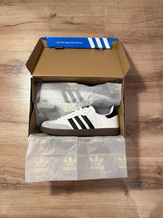 Adidas Samba Blancas Grises Negras