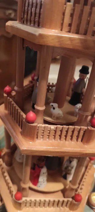 Pirámide Navidad alemana