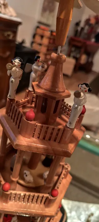 Pirámide Navidad alemana