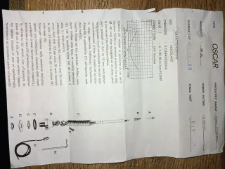 Antena Caletti Oscar 27MHz Nueva