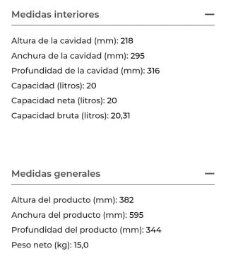 Microondas Teka MWE 202 FI Integración Grill
