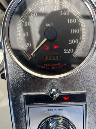 Harley-Davidson Fat Boy 100 aniversario 2003