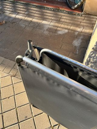 Tumbona plegable terraza/jardín/piscina