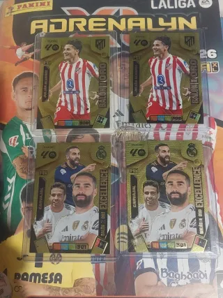 Cromo Adrenalyn XL 25/26 Balón de Oro