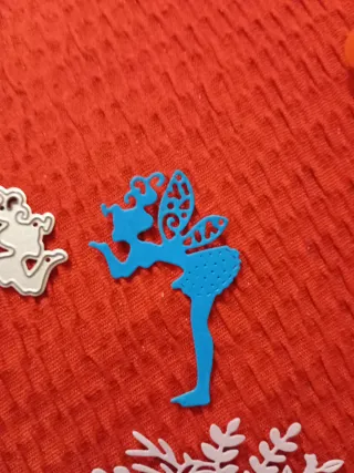 Troquel hada y flores