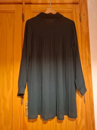 Vestido verde oscuro