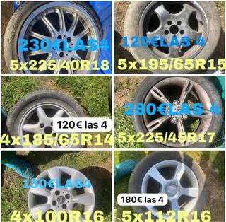 Llantas de coche 5x225/40R18