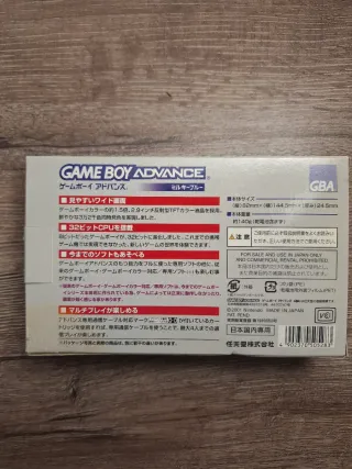 Nintendo Game Boy Advance Transparente Azul