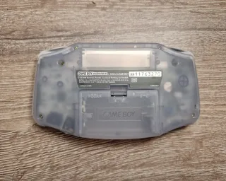 Nintendo Game Boy Advance Transparente Azul