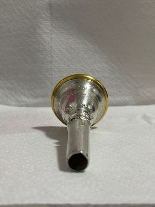 Boquilla Tuba Plata y Oro