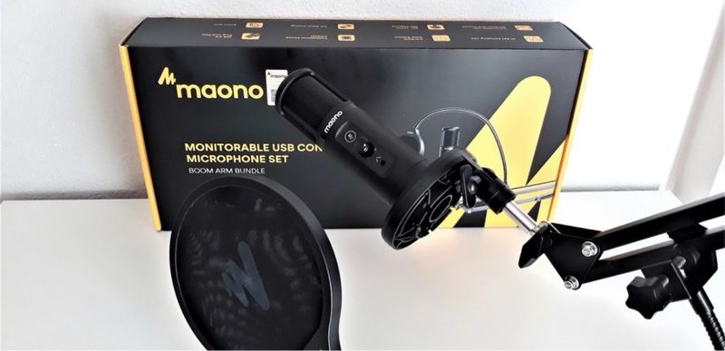 Micrófono USB Condensador Maono AU-PM422 afbeelding 3