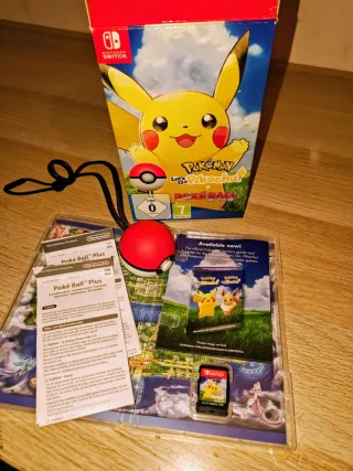 Pokémon Let's Go Pikachu! + Poké Ball Plus