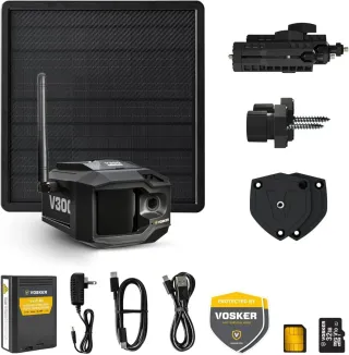 Cámara Seguridad Vosker V300 Ultimate Solar 4G-LTE