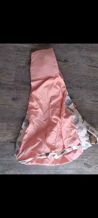 Marsupio Fascia SONARIN All Cotton Pink Leaf