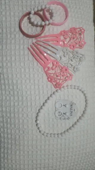 Traje de flamenca niña 1 año con accesorios