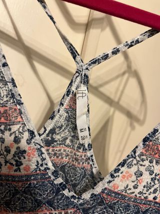 Camiseta tirantes estampada Lefties Talla M