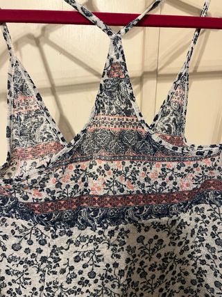 Camiseta tirantes estampada Lefties Talla M