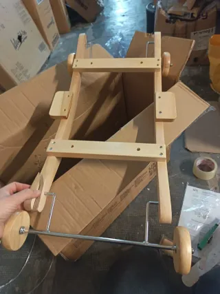 Caballo balancín unicornio infantil